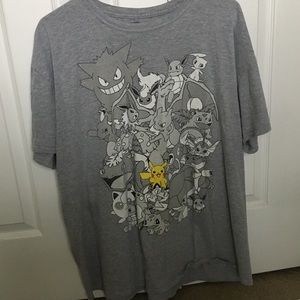 Pokémon Grey Men’s T Shirt Men’s XXL